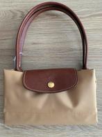 Longchamp Le Pliage beige okerkleurige handtas, Ophalen, Nieuw, Beige, Handtas