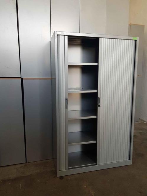 Professionele kast met metalen kast en rolluik, Huis en Inrichting, Woonaccessoires | Etagères, Zo goed als nieuw, Ophalen of Verzenden