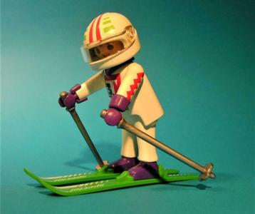  PLAYMOBIL - Skiesetje - 3682 - 1 Klicky - Vintage -