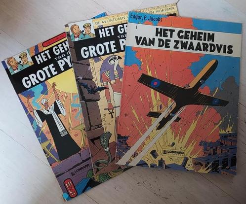 strips Blake en Mortimer + De "U" straal, Livres, BD, Enlèvement ou Envoi