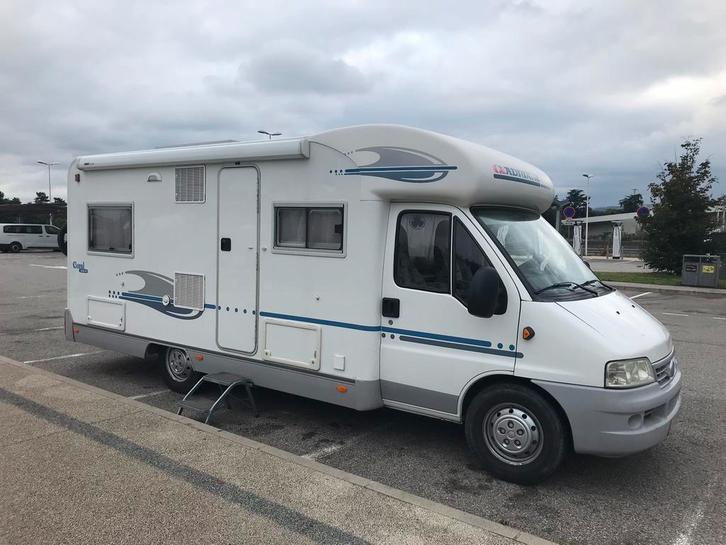 Adria 650SP, compleet uitgerust, incl. 2 elektrische fietsen, Caravans en Kamperen, Mobilhomes, Particulier, tot en met 4, Half-integraal