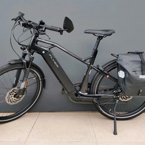 Flyer upstreet6 7.10 hs 804Wh black 2022 speedpedelec, Fietsen en Brommers, Elektrische fietsen, Zo goed als nieuw, Ophalen