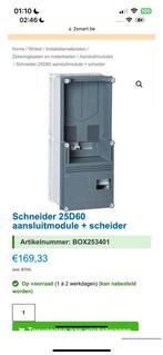 25d60 meterkast- splinternieuw, Ophalen of Verzenden, Nieuw