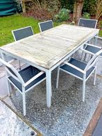 tuintafel alu teak, Tuin en Terras, Ophalen