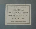 Mémorial de l'exposition des Trésors d'Art Namur 1930, Antiquités & Art, Enlèvement ou Envoi