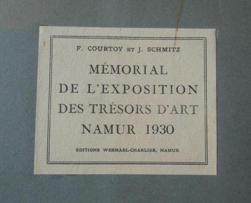 Mémorial de l'exposition des Trésors d'Art Namur 1930, Antiquités & Art, Antiquités | Livres & Manuscrits, Enlèvement ou Envoi