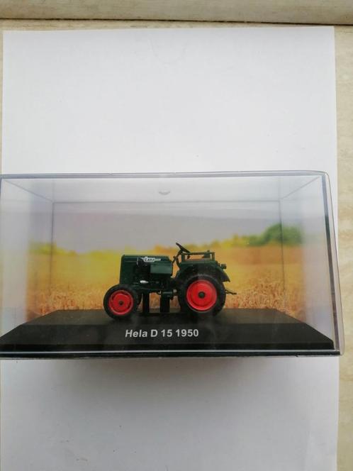 Hela D 15 1950, Hobby en Vrije tijd, Modelauto's | Overige schalen, Nieuw, Tractor of Landbouw, Verzenden