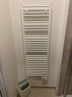 Radiateur sèche serviette électrique blanc 700w & fixations, Bricolage & Construction, Enlèvement, Radiateur, 30 à 80 cm, 60 à 150 cm