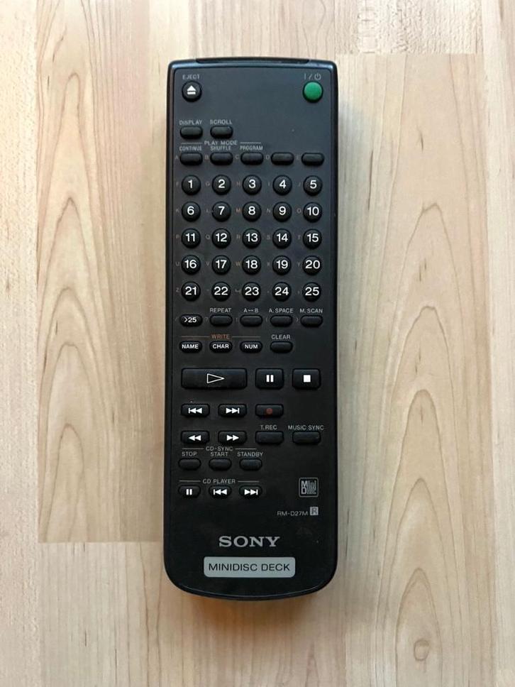 Sony Minidisc  Accesiors, Audio, Tv en Foto, Walkmans, Discmans en Minidiscspelers, Minidisc-recorder, Ophalen
