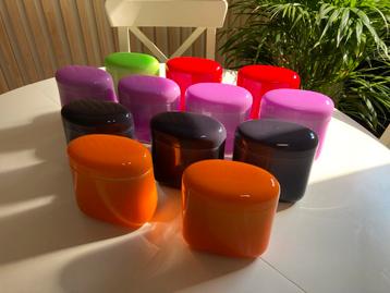 Guzzini – bewaarpot 250 GR. ’GOCCE’– Retro en stijlvol! 14 beschikbaar voor biedingen