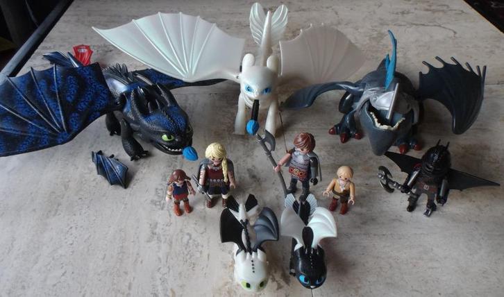 Dragon/Draak - How to train your dragon - Playmobil, Kinderen en Baby's, Speelgoed | Playmobil, Zo goed als nieuw, Ophalen
