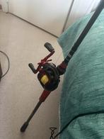 Baitcaster + reel, Watersport en Boten, Ophalen, Zo goed als nieuw