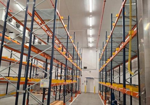 Kavel: Palletstelling, Mecalux-rekken, Zakelijke goederen, Kantoor en Winkelinrichting | Magazijn, Stelling en Opslag, Ophalen of Verzenden