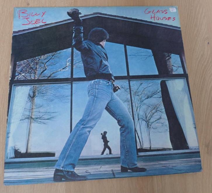 LP  Billy Joel ‎– Glass Houses, Cd's en Dvd's, Vinyl | Rock, Gebruikt, Poprock, 12 inch, Ophalen of Verzenden