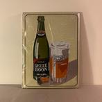 Plaque en métal / Reclamebord Geuze Boon, Verzamelen, Ophalen, Nieuw, Reclamebord