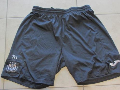 Short original d'Anderlecht Rik Vercauteren Large (70) Rsca, Sports & Fitness, Football, Utilisé, Pantalon, Taille L, Envoi