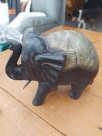 Mooie houten olifant van Thailand, Ophalen of Verzenden