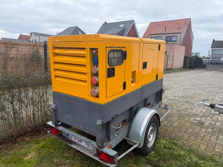 Atlas copco qas 40  perfect onderhouden, Bricolage & Construction, Générateurs, Comme neuf, Enlèvement