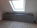 Ikea Malm ladekast grijs 6 lades, Huis en Inrichting, Ophalen, Zo goed als nieuw