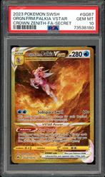 Origin Forme Palkia VSTAR PSA 10 - GG67/GG70 - Crown Zenith, Ophalen of Verzenden, Zo goed als nieuw, Losse kaart
