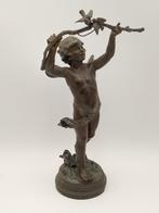 Bronzen beeld Auguste Moreau. (Frankrijk 1834-1917), Ophalen