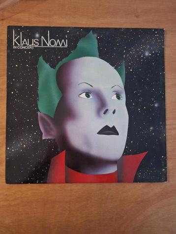 Vinyl-LP- Klaus Nomi in concert beschikbaar voor biedingen
