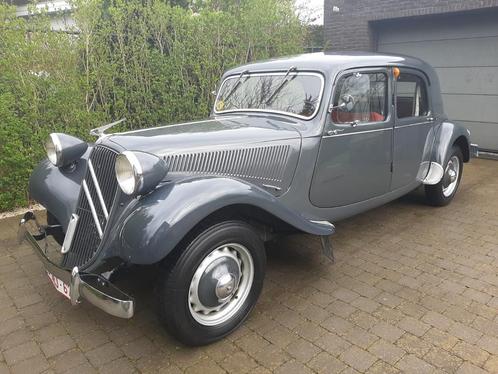 Oldtimer Citroen Traction Avant 1949, Auto's, Oldtimers, Particulier, Citroën, Benzine, 4 deurs, Handgeschakeld, Zilver of Grijs