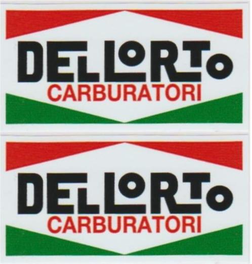 Dellorto Carburatori sticker set #1, Motoren, Accessoires | Stickers, Verzenden