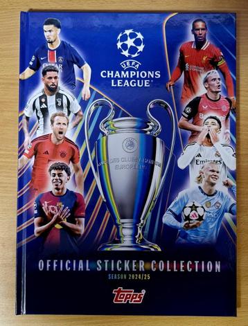 Champions League 2024-2025 - album hardcover vide beschikbaar voor biedingen