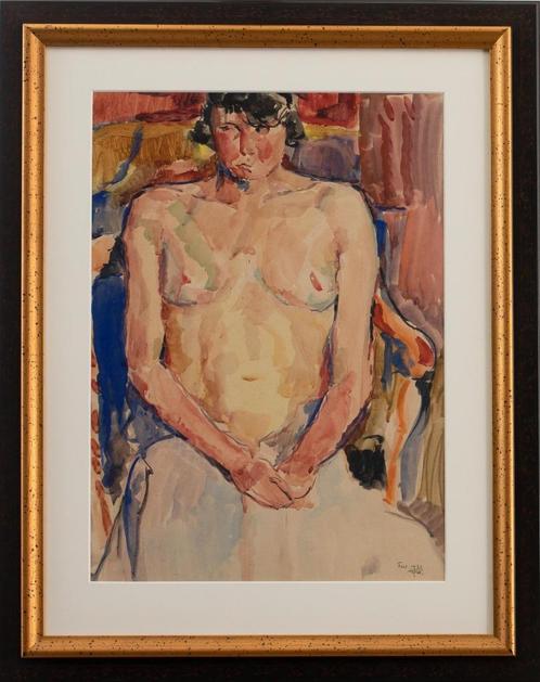 René Guiette (1893 - 1976), Antiek en Kunst, Kunst | Schilderijen | Klassiek, Ophalen of Verzenden