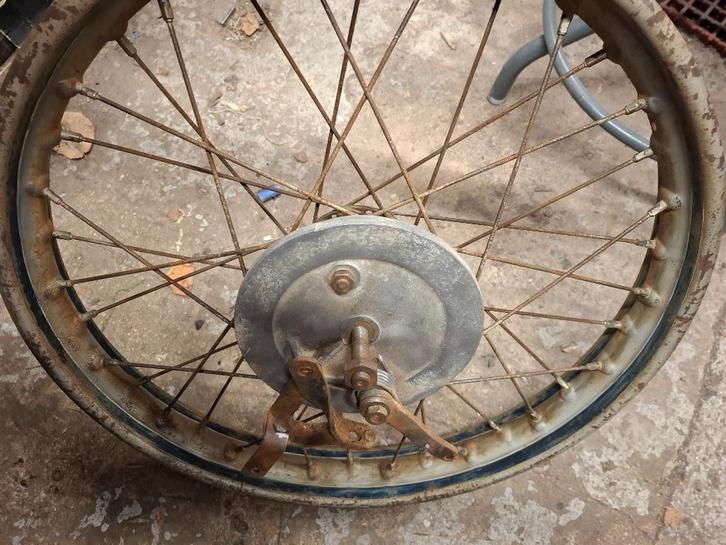 Wiel, vintage motorfiet, oltdimers, FN, Belgische motorfiets, Motoren, Onderdelen | Oldtimers, Gebruikt, Ophalen of Verzenden