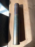 Lege,afgevuurde Franse 75mm Huls WO1, origineel, Verzamelen, Ophalen of Verzenden