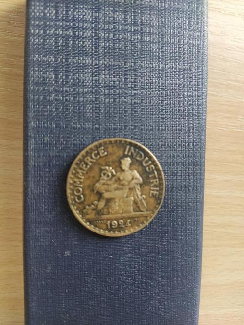 oude Franse munt -1924, Postzegels en Munten, Munten | Europa | Niet-Euromunten, Losse munt, Frankrijk, Ophalen of Verzenden