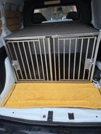 Cage pour chien, autobench, chenil de voiture, acier inoxyda, Enlèvement, Comme neuf