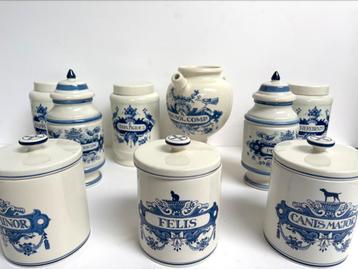 Bewaarpotten Delft  beschikbaar voor biedingen