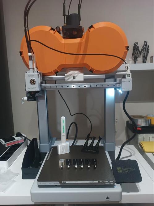 Bambulab A1 +AMS lite, Computers en Software, 3D Printers, Zo goed als nieuw, Ophalen