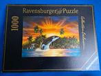 Ravensburger puzzel 1000 island paradise, Hobby en Vrije tijd, Ophalen of Verzenden, Gebruikt