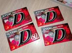 cassettebandjes nieuw  TDK (onbespeeld ), Ophalen of Verzenden, Nieuw in verpakking, 2 t/m 25 bandjes, Onbespeeld