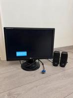 L écran pc lg + 2 baffe Logitech, Informatique & Logiciels, Enlèvement, Comme neuf
