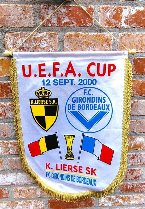 Lierse SK - Bordeaux 2000 prachtige unieke vintage voetbal, Verzamelen, Sportartikelen en Voetbal, Spel, Ophalen of Verzenden