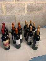 Lot de 40 bouteilles de différents vins Français, Zo goed als nieuw