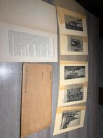 Historia oude gevels van brussel Middeleeuwen, Antiek en Kunst, Ophalen of Verzenden, Historia