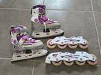 Schaatsen en rolschaatsen 33-36 eu, Sport en Fitness, Gebruikt, Overige typen, Ophalen, Overige merken
