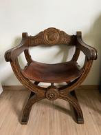 Antieke houten stoel, Antiquités & Art, Antiquités | Meubles | Chaises & Canapés, Enlèvement
