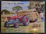 Massey Ferguson 135 - Zomer op de boerderij, Ophalen of Verzenden, Nieuw, Reclamebord
