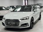 Audi S5 Cabrio 3.0 V6 TFSI 354 Cv Quattro Full Options, Autos, Cuir, Achat, Euro 6, Entreprise