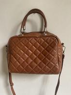 Handtasje van leder, made in Italy, Overige merken, Gebruikt, Bruin, Ophalen of Verzenden
