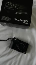 Canon g7x Mark iii vlogger kit volledig, Audio, Tv en Foto, Fotocamera's Digitaal, Canon, Ophalen of Verzenden, Compact, Zo goed als nieuw
