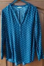 Donkerblauw hemd blouse edc mt. XL, Comme neuf, Bleu, Esprit, Taille 42/44 (L)