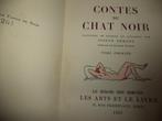 1927 Rodolphe SALIS Contes du Chat Noir Tome I Paper Rives, Livres, Enlèvement ou Envoi